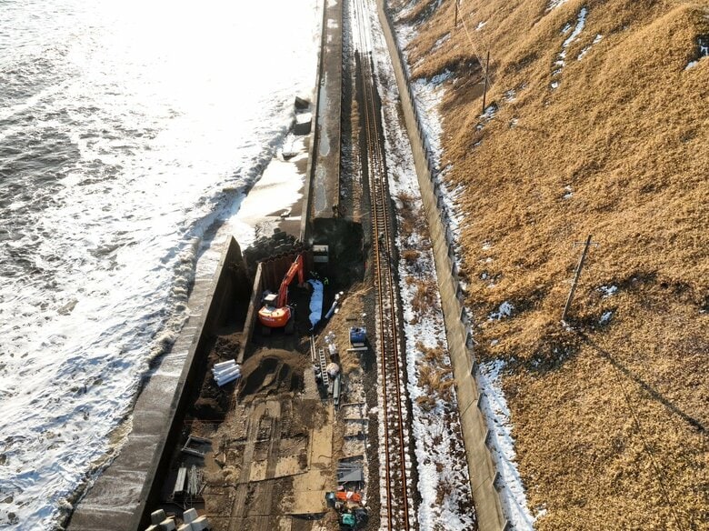 【年末の帰省に間に合った！】路盤流出で運転を見合わせていたJR根室線「音別～白糠駅間」27日から運転再開へ…これまでに特急155本含む499本が運休＜JR北海道＞｜FNNプライムオンライン