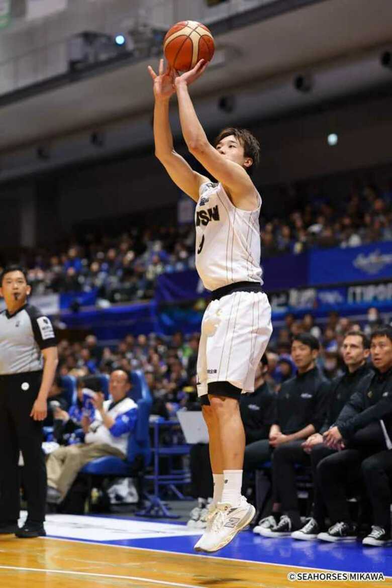 【シーホース三河】ホームで仙台に連勝 2試合で合計20アシストの長野誠史「チームのパズルがカタチになってきた」｜FNNプライムオンライン