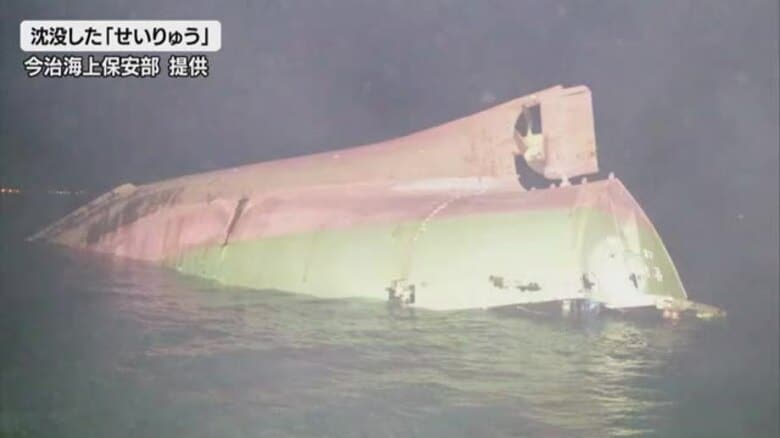 来島海峡 貨物船衝突事故　国が事故の調査結果を公表　判断遅れが原因か【愛媛】｜FNNプライムオンライン