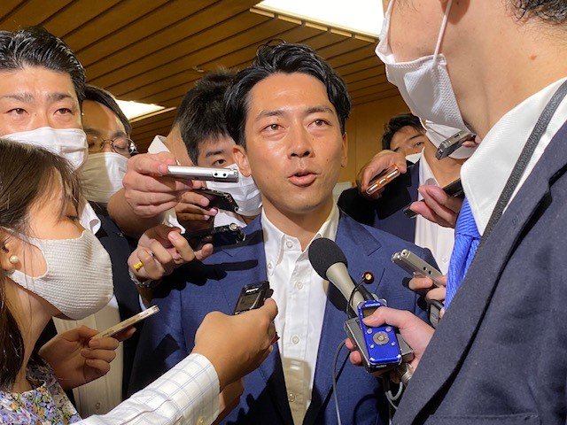 「党員、国民の声を反映する自民党を作るスタート」と小泉環境相