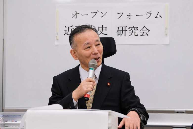 谷垣禎一元自民党総裁 (画像提供:創発プラットフォーム)