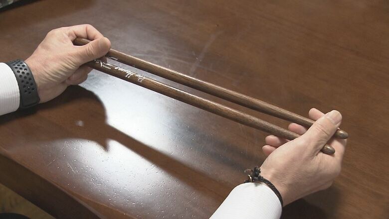 池内さんが使っていたスティック