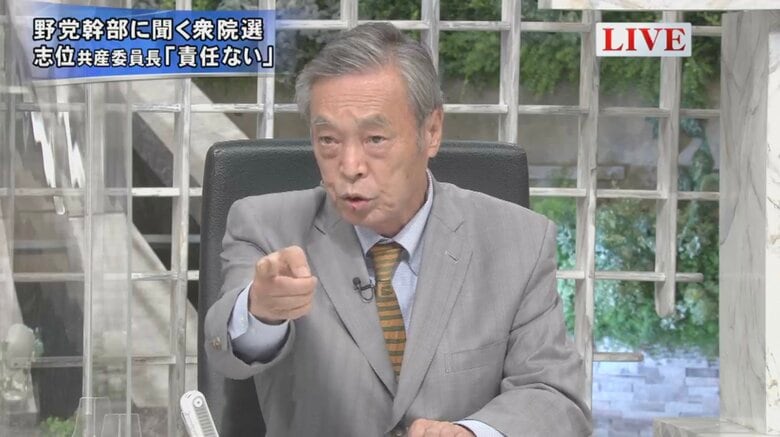 穀田恵二 日本共産党 選対委員長 国対委員長