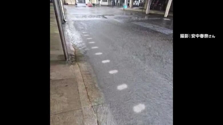 岐阜・笠松町（9日午後1時前）