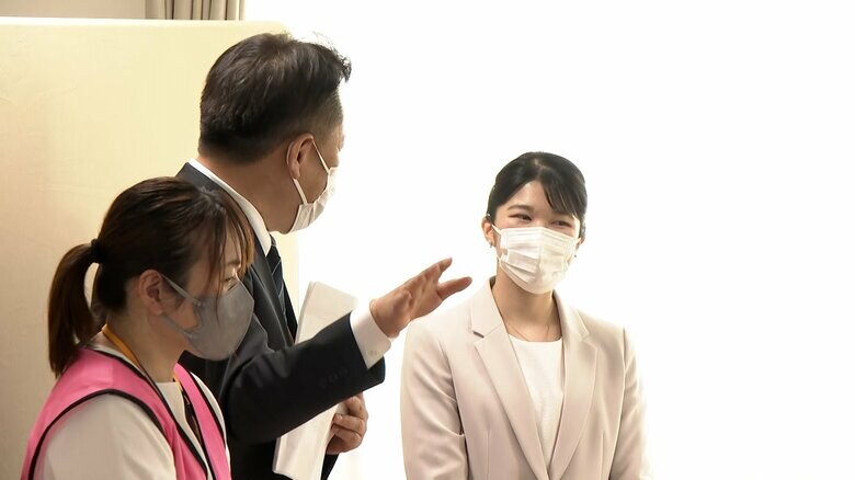 仮設団地の集会所をご訪問