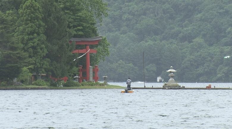 7月15日、野尻湖