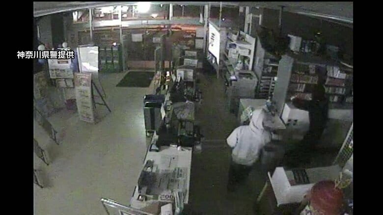 千葉県内で起こした窃盗事件の様子