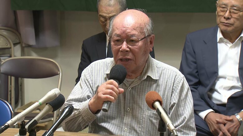 長崎被災協　田中重光会長