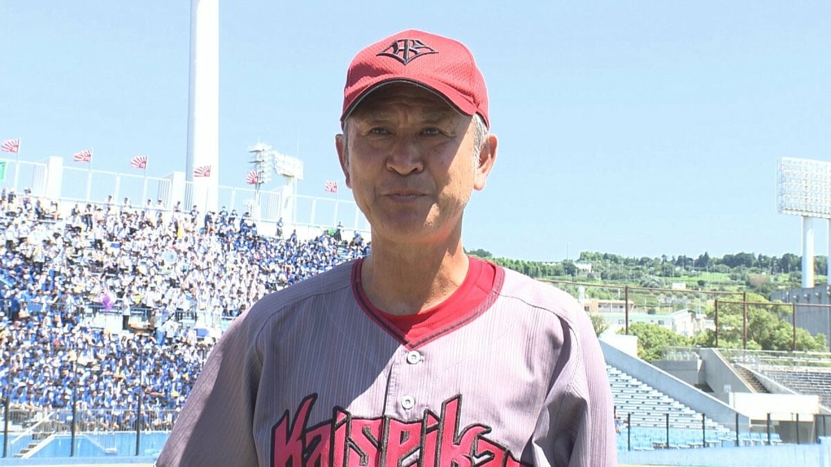 伝説の二塁手”に聞く浜松開誠館・佐野心 監督 選手を尊重 ユニフォームデザインの一面も【静岡発】｜FNNプライムオンライン