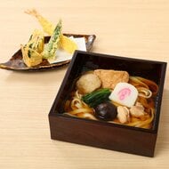 津島神社そばに誕生…大正12年創業「宮きしめん」新店舗で初のモーニングサービス 厚さ6センチの小倉トーストも