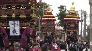 2年ぶりの曳山巡行…秋の風物詩「新湊曳山まつり」 3月に国の重要無形民俗文化財指定
