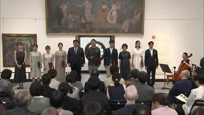 倉敷市の大原美術館で朗読会　岡山市出身の作家・小川洋子さんが選んだ１５作品をＯＨＫアナが朗読【岡山】