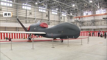 大型無人偵察機「グローバルホーク」が通信途絶　鳥取県沖　航空自衛隊の三沢基地所属