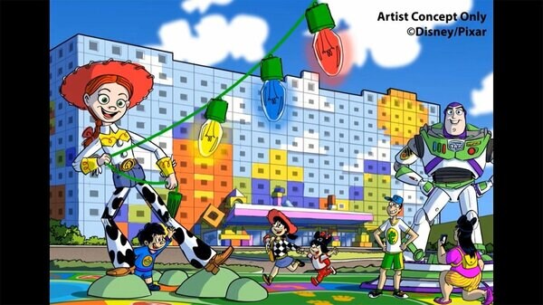 速報 21年度開業ディズニーホテル トイ ストーリーホテル が誕生