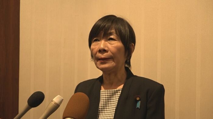 立憲民主党　森裕子 参院議員