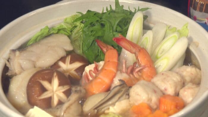 「美保関漁師鍋つゆ」を使用した鍋