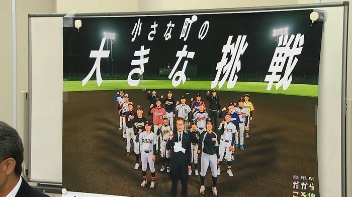 女子野球のクラブチーム創設プロジェクトのポスター