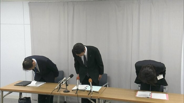 浜松市教委による謝罪会見(3月28日)