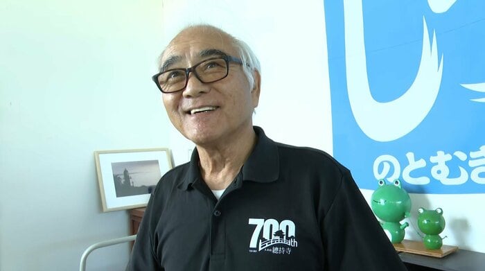 輪島市門前町七浦地区公民館の升本庄五郎 館長