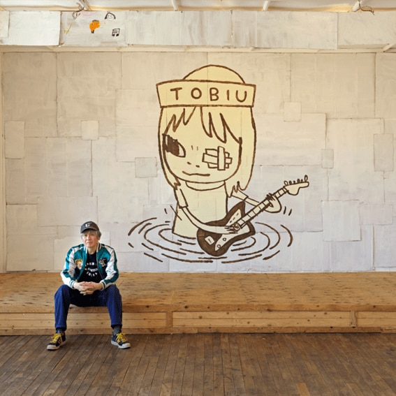 Portrait of Yoshitomo Nara © the artist and the Yoshitomo Nara Foundation. Photo: Ryoichi Kawajiri