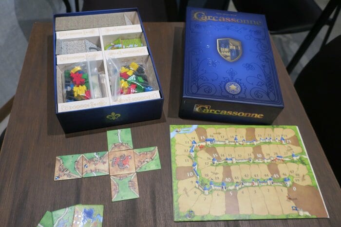 世界3大ボードゲームの1つと称される「カルカソンヌ」