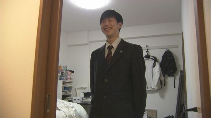 高校卒業式当日の朝