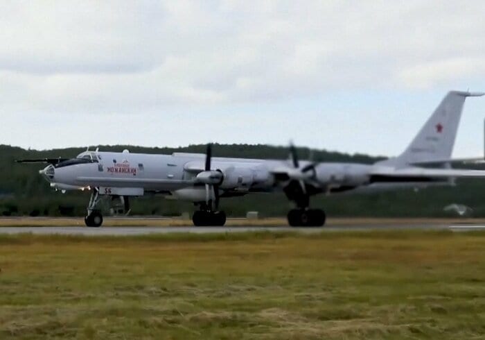 ツポレフ Tu-142ベア長距離哨戒機（Russian defence ministry）