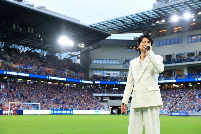 福山雅治さん登場!(提供:V・ファーレン長崎)