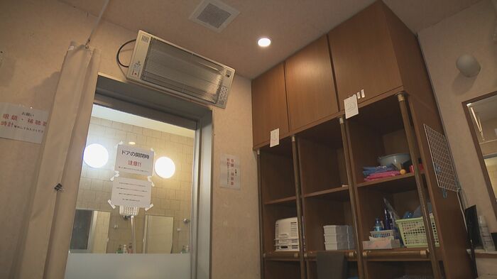 衣所に床暖房とヒーターを整備