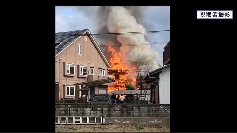 東広島市高屋町の火事　遺体は住人の７４歳男性　広島｜FNNプライムオンライン