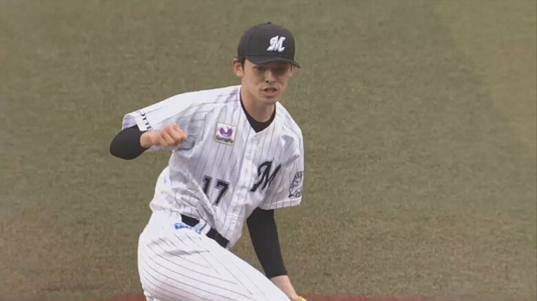 ロッテ佐々木朗希が待望の本拠地初勝利「最高です」13奪三振8回にも160キロ｜FNNプライムオンライン
