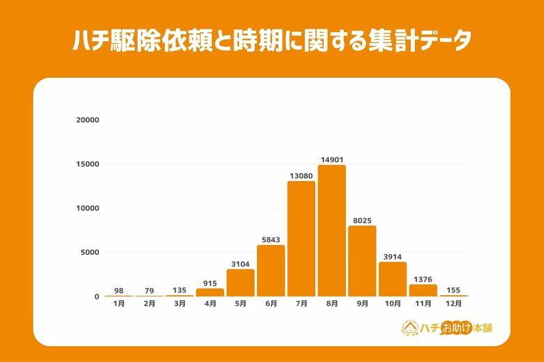 蜂の活動ピーク到来!夏から秋にかけて増えるハチのトラブルに要注意