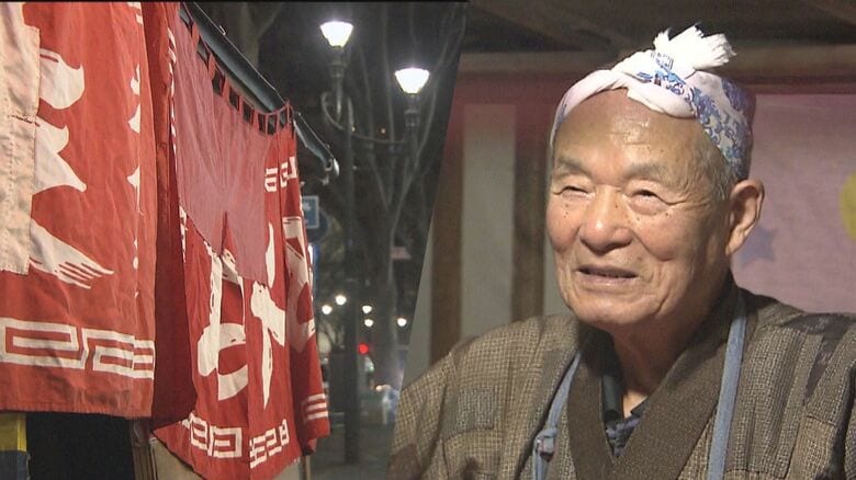 「生きるだけ生きた！」８９歳男性が積み重ねてきた歴史…仙台に残る唯一の屋台　来年もまた変わらぬこの場所で｜FNNプライムオンライン