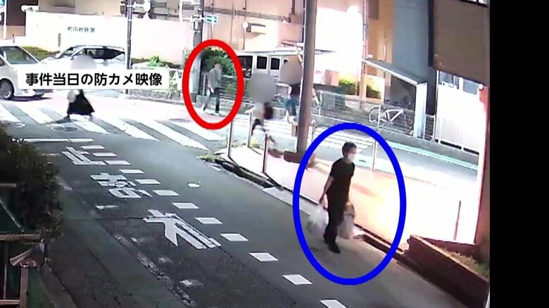 町田76歳女性殺害　防犯カメラに女性の後をつける桑野浩太容疑者の姿…「数十メートル先に被害者を見つけた」｜FNNプライムオンライン