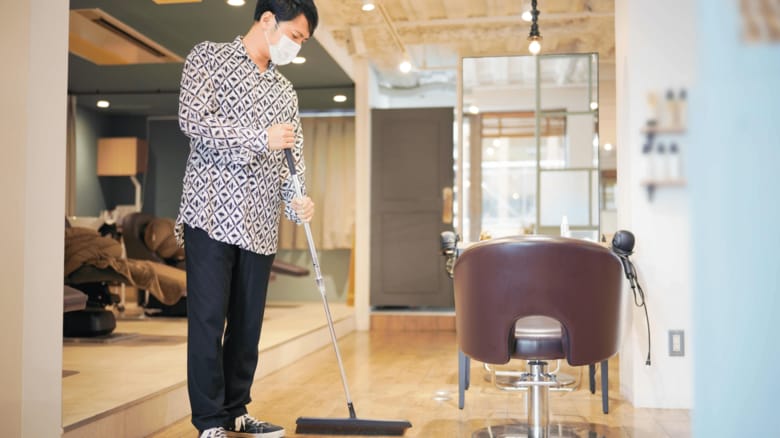 美容室の清潔さについての消費者調査