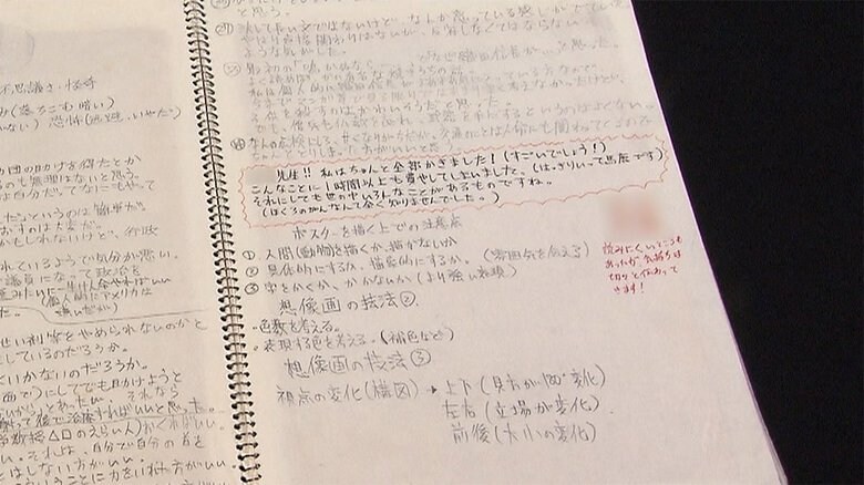 当時、石田さんがXと交わした課題のやり取り