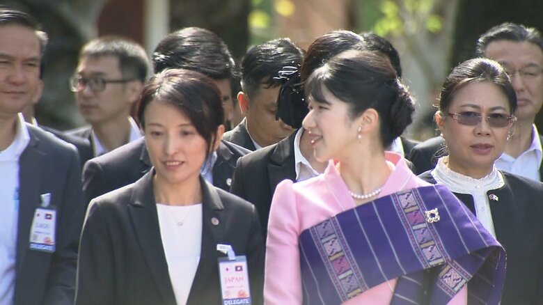 国立博物館を視察された　11月20日