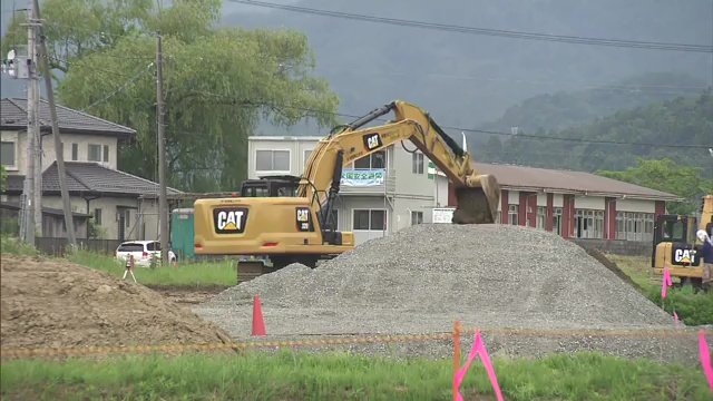 JR大野駅周辺で進む工事