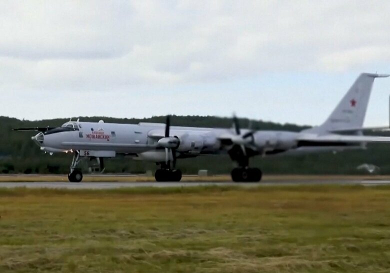 ツポレフ Tu-142ベア長距離哨戒機（Russian defence ministry）