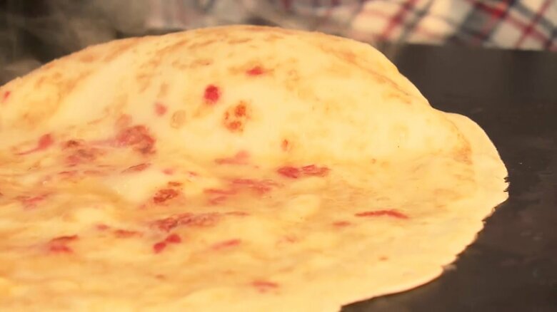 素朴さが人気の「薄焼き」