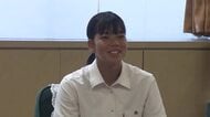 高校日本新記録「驚いた」　女子100ｍハードル藤田沙季選手（敦賀高）が知事表敬　8月には20歳以下世界陸上に出場