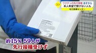 新型コロナワクチン到着 明日から島根県では先行接種スタート (島根・松江)