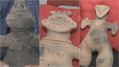 安い 美術館の館長「100%本物」土偶3点の“ニセモノ”指摘に真っ向反論 彫刻・オブジェ