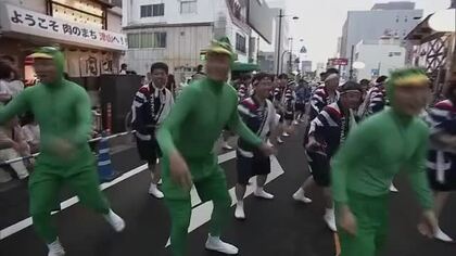 クライマックスは約８０００発の花火！踊り子たちの掛け声響く「津山納涼ごんごまつり」盛大に開催【岡山】