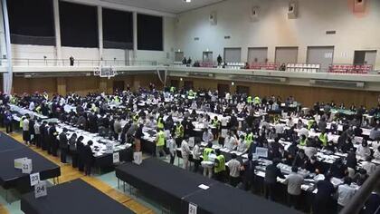 盛岡市で投票用紙の枚数不一致　小選挙区3枚 ・国民審査32枚　衆院選　岩手県