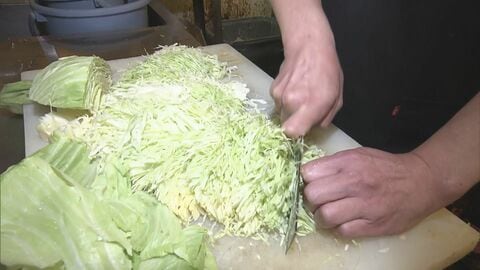お好み焼き店からは“悲鳴”…記録的な長雨の影響でキャベツが生育不良 店主「仕入れ価格が2倍から2.5倍ぐらい」