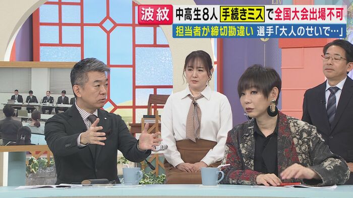 橋下徹氏(関西テレビ「旬感LIVE とれたてっ!」より)