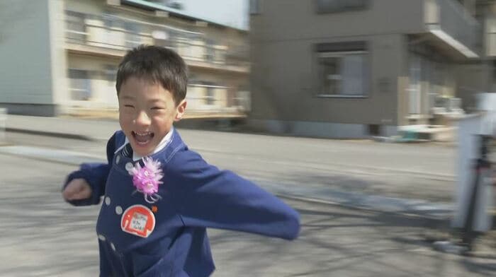 元気に走り回る竜佑ちゃん