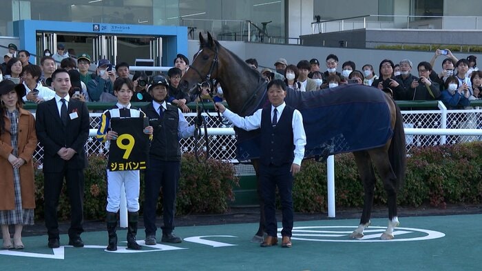 若葉Sを制したジョバンニ