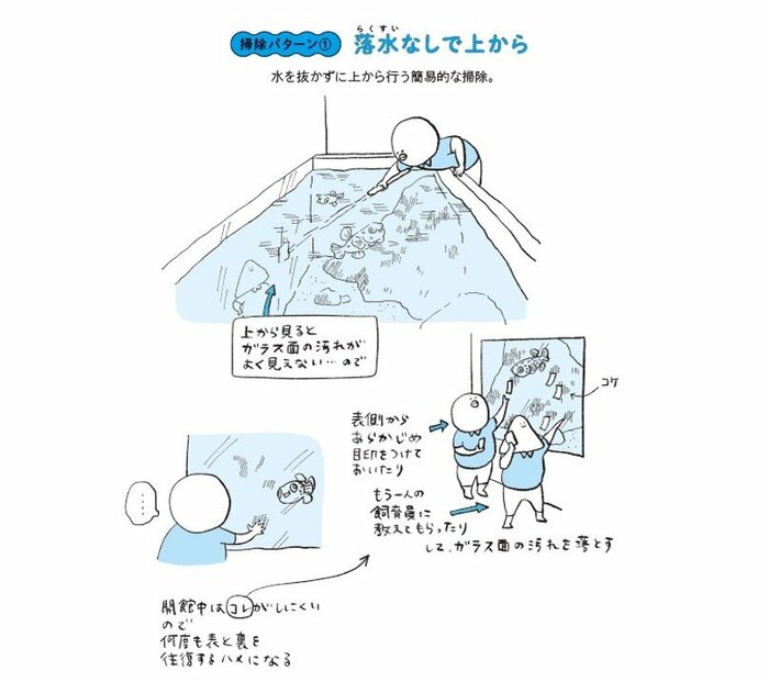 『水族館飼育員のただならぬ裏側案内』(集英社インターナショナル)より